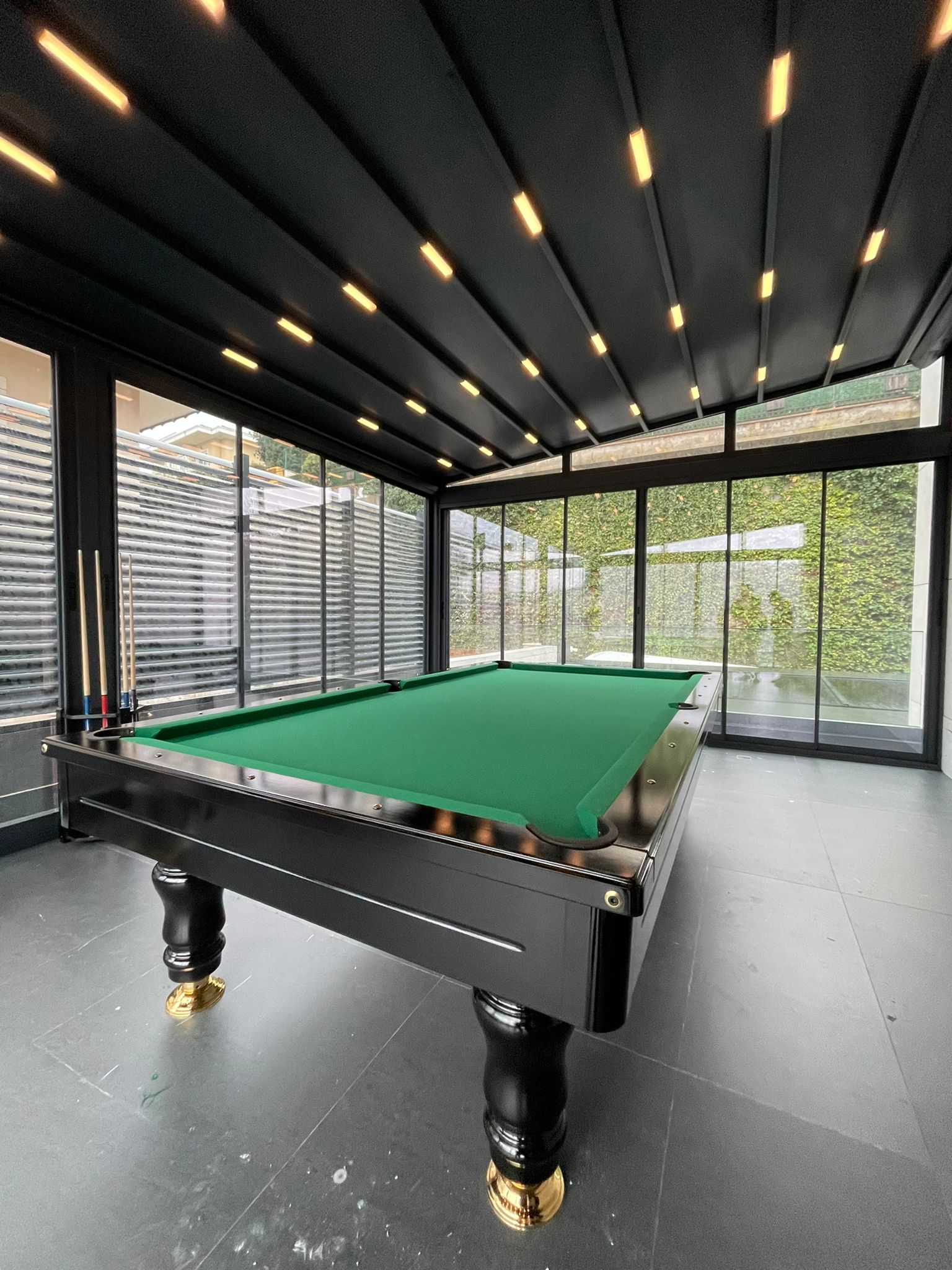 Sıfır Amerikan Bilardo Masası Siyah